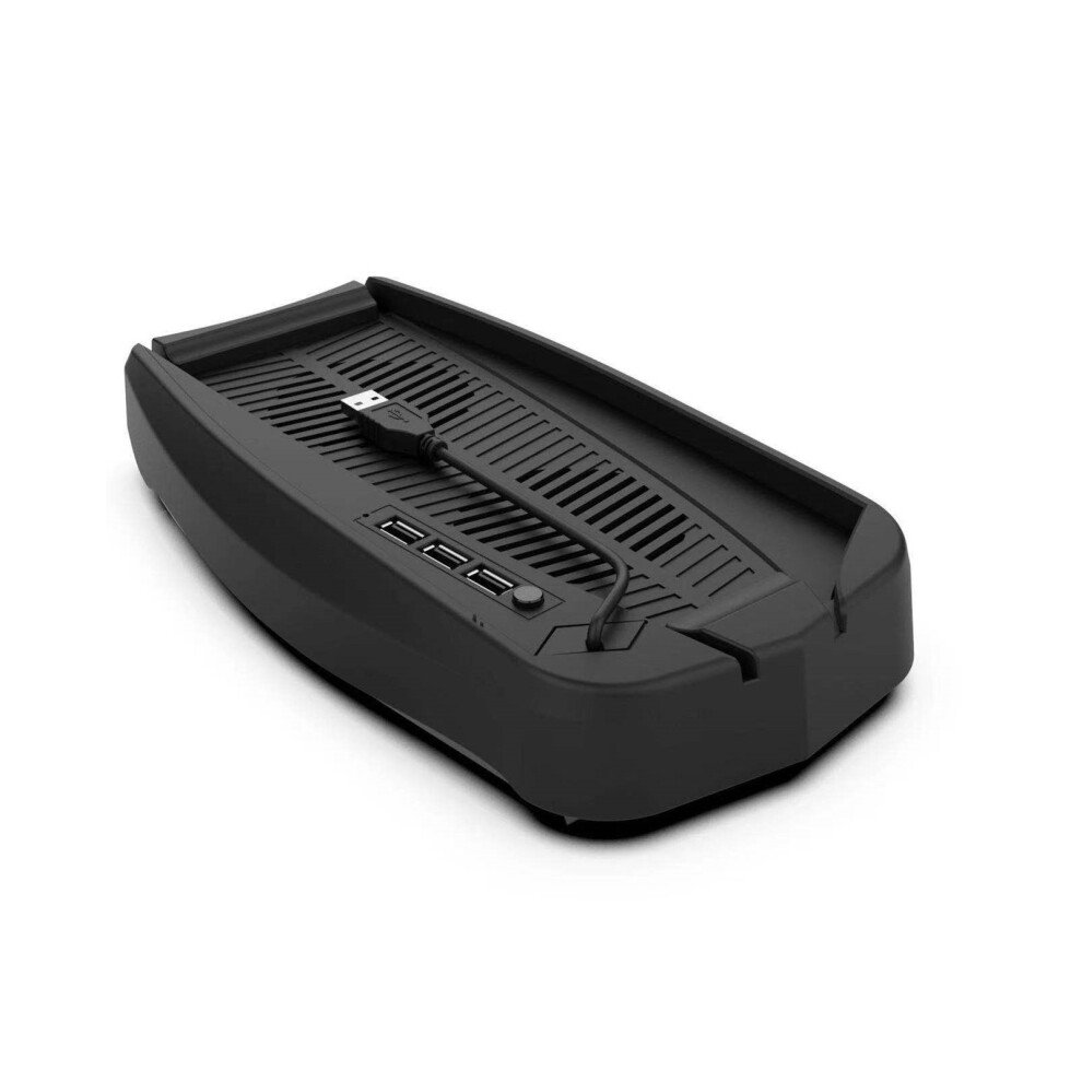 Efficient Storage Cooling Bracket For Ps5, Rapid Charging Solution With Dual Cooling Fans, Smart Compatibility For Both Digital And Optical Drive 9169997716576