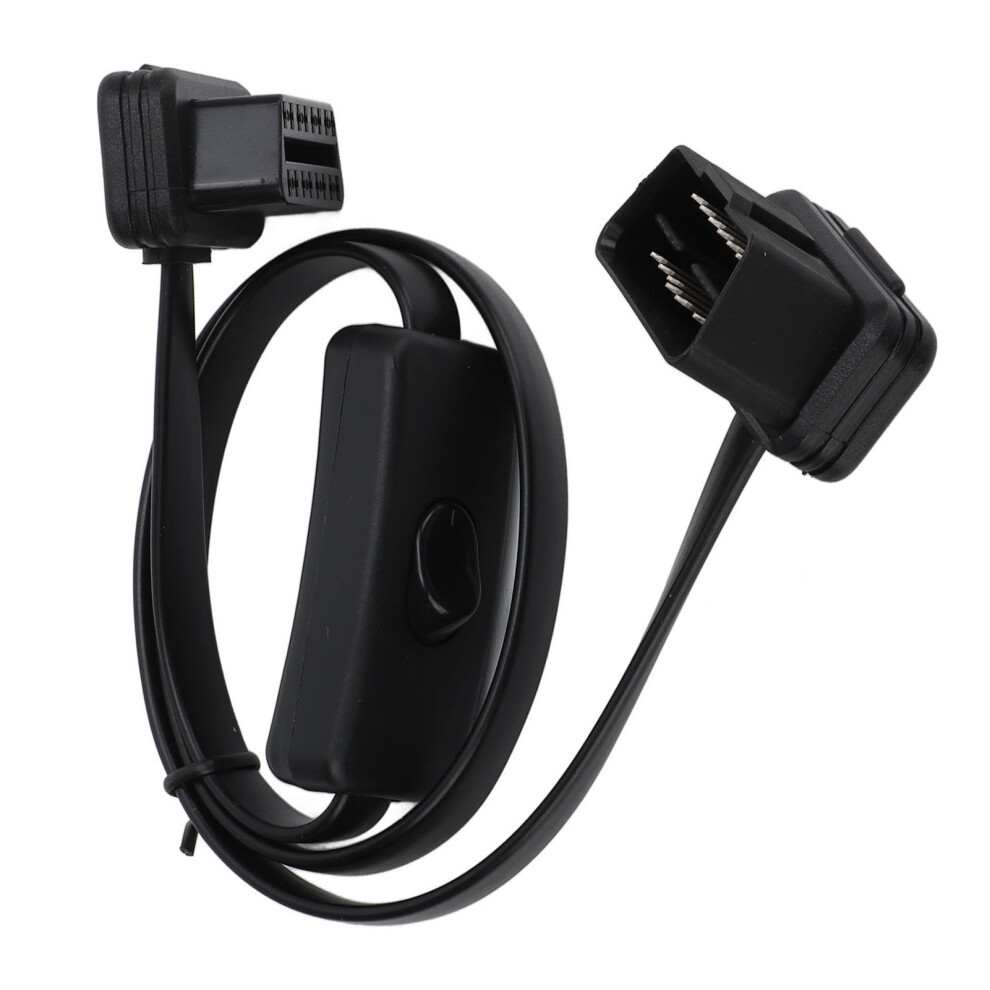 Obd2 Y Splitter, Supports Standard Obd 2 Protocols Ultra Low Profile Design For Discrete Installations 9169997719089