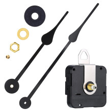 Geräuschloses Quarz-Uhrwerk als Ersatzteil, batteriebetrieben, mit hohem Drehmoment, für Reparaturen an Wanduhren und DIY-Projekte, einfaches