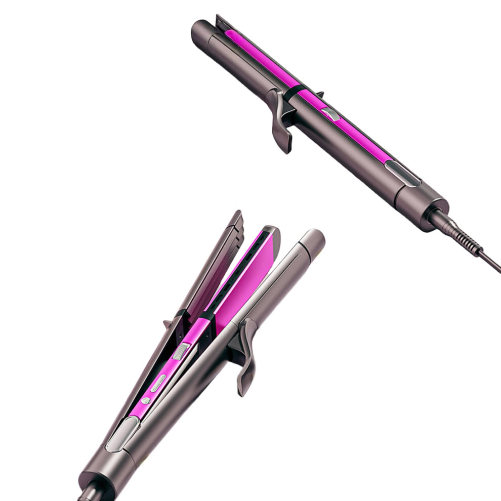 3 in 1 Hair Styler Ceramic Curling Iron with Smart Temperature Control and Negative Ion Care