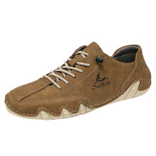 Men's Sneakers Outdoor Casual Velvet Warm SlipOn Lightweight Walking Shoes Brown 7 UK