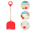 2Stk Kinder Schneeschaufel Mit Holzgriff Rote Plastik Schneeräumer 8