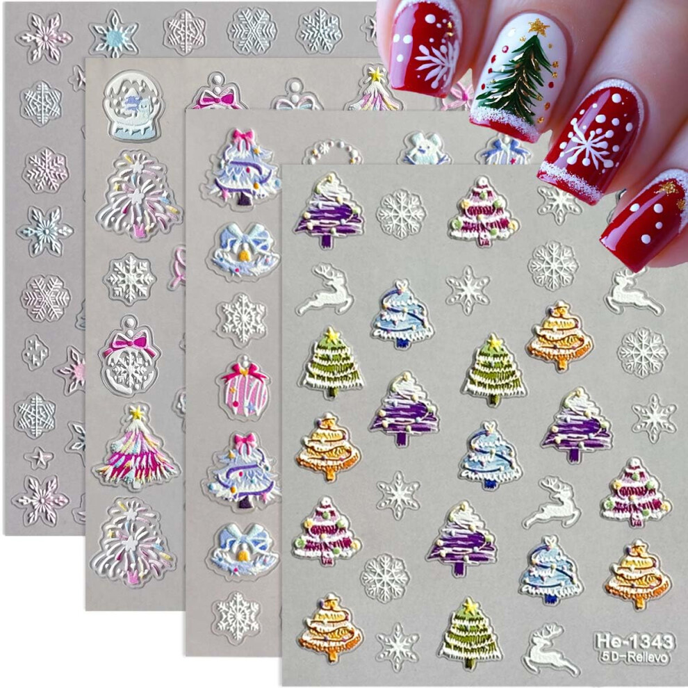 Halloween Nail Stickers 5D SelfAdhesive Pumpkin Ghost Spider Decals Easy Peel Halloween Nail Art