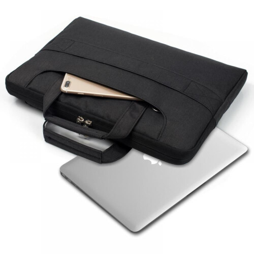 Capa protetora Eleanos para laptop de 13 polegadas, capa impermeável com alça, estojo multifuncional compatível com MacBook Air de 13 polegadas e 2