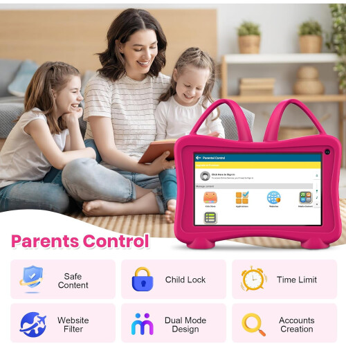 Kids Tablet7 Toddler Tablet για παιδιά, Tablet για νήπια, Tablet εκμάθησης με, YouTube, διπλή κάμερα, αφή 1