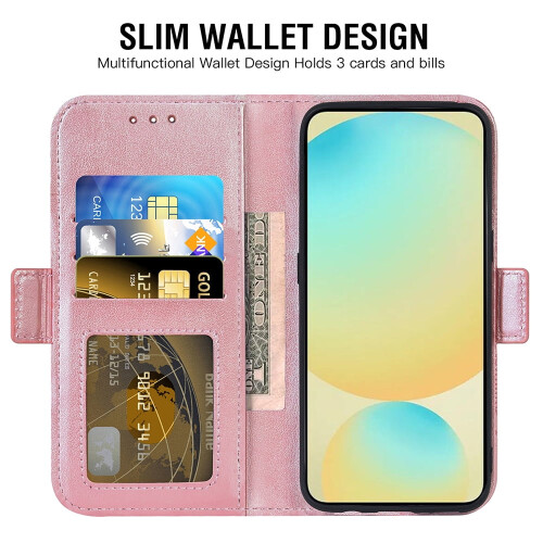 Asuwish Συμβατό με Tecno Camon17Pro Θήκη Πορτοφολιού Κορδόνι Δερμάτινη Θήκη Καρτών με 1