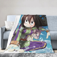 Blaincéad Óstáin My Hero Academia, Blaincéad Anime don Leaba, Blaincéad Tolg, Blaincéad Lomra Ultra-bhog don Seomra Maireachtála, 60X50 Orlach