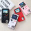 Custodia per console di gioco retrò compatibile con iPhone 14 Plus, design Game Boy con 36 giochi e display a colori, bianca 3