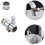 YiFudd Alloy4Points Cut Va-lve Diverter Diverter Conversion Faucet 5