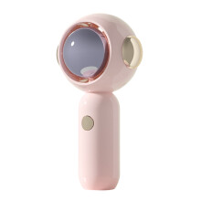 Poaug-Ventilator im Astronauten-Design, Mini-Handventilator, wiederaufladbar, tragbar, im Angebot, Heimdekoration, Rosa
