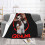 Κουβέρτα Gremlins Flannel Throw 50x60 ίντσες, χειμερινή χριστουγεννιάτικη κουβέρτα ελαφριά, 3