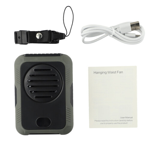 6000mAh Tragbarer Hüftclip-Ventilator, Gürtelventilator, Körperventilator 2