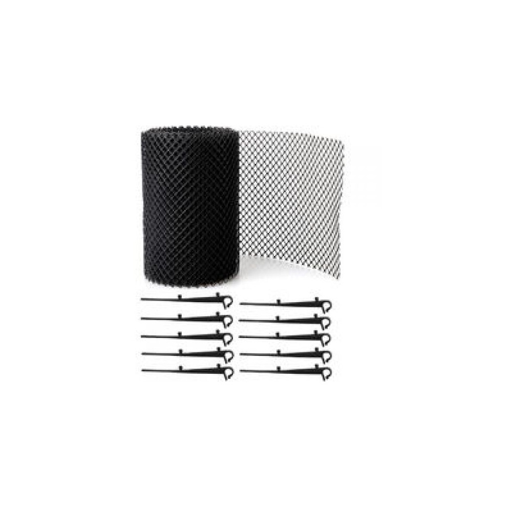 Durable And Sturdy Gutter Guards - Ensure Safe And Efficient Rainwater Drainage With Our Protective Mesh, Offering Easy Installation And Prevention 9448196982419