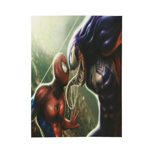 Blaincéad Lomra Spider-Man Braincéad Caithimh Thar a Bhog Cluthar, Gnéithe Leapa do Pháistí - Thar a Bhog 40"X30" 1