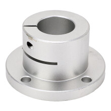 Linear Ball Bearing With Flange Design, Easy To Use Installation And Maintenance, Round Flange Linear Ball Bearing Made From Gcr15 Bearing Steel For