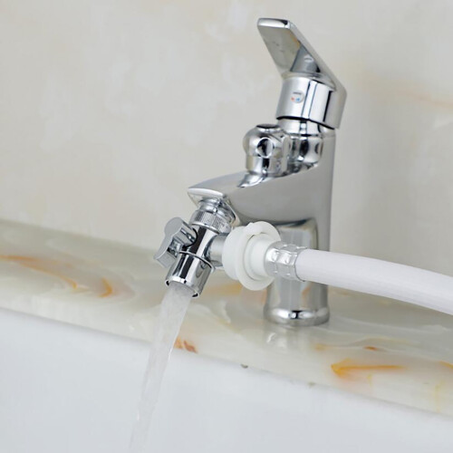 YiFudd Alloy4Points Cut Va-lve Diverter Diverter Conversion Faucet 2