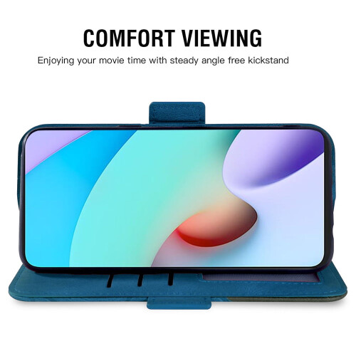 Θήκη Asuwish συμβατή με Samsung Galaxy A55 5G, δερμάτινη θήκη με αναδιπλούμενη βάση και 2