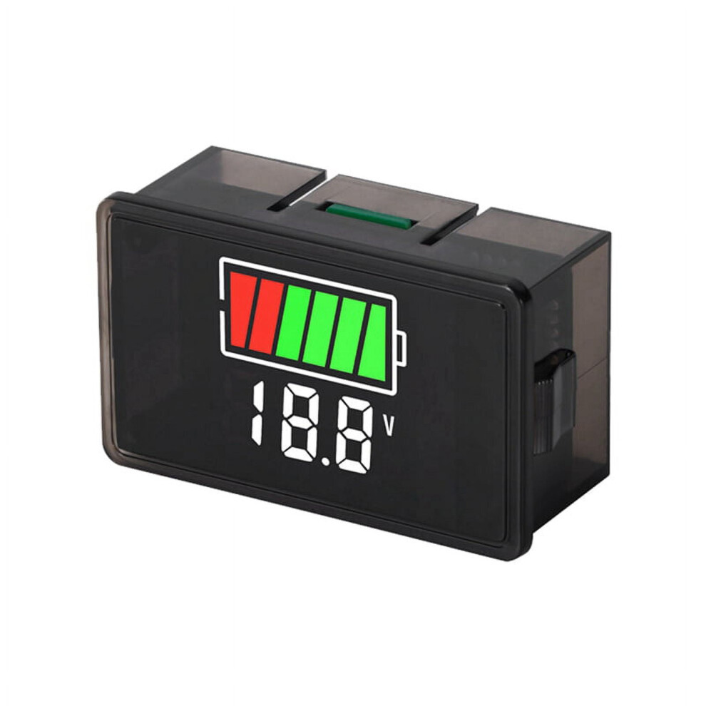 Battery Charge Level Indicator Lithium Battery Capacity Meter Display Led Tester Voltmeter, Ordinary Type Dc 8-100V 9048212079484