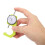 Thickness Meter 0.1mm Resolution, 0-30mm Handheld Dial Gauge 3