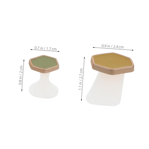 Soft Silicone Toe Separators and Bunion Corrector for Comfortable Foot Alignment, Reusable for Salon 1