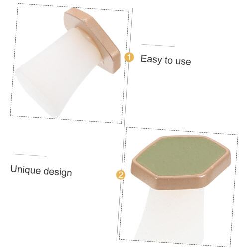 Soft Silicone Toe Separators and Bunion Corrector for Comfortable Foot Alignment, Reusable for Salon 2