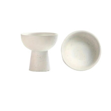 Ceramic Ice Cream Bowls Set of 2 – Dessert Yogurt Cups for Home and Restaurant Tableware (White)