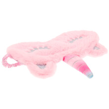 Pinkes Plüsch Augenmaske Einhorn Für Schlaf Reisen Nickerchen