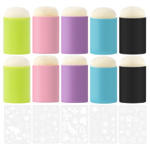3Sets Finger Tintenschwämme Zum Und Stempeln Für DIY