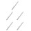 5Stk Modell- Set Grau Mit Hochgeschwindigkeitszug Und 10