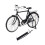 2Sets Simulierte Metall-Fahrradmodelle Vintage 1