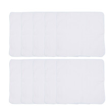 10Pièces Petits Mouchoirs Coton Double Couche Pour Bébé Et Maquillage