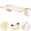 1Ensemble Mural En Bois Pour Chats Lit 7
