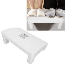 Rouleau de massage pour les pieds sous le bureau en blanc - Confort et soulagement de la douleur, 80 cm