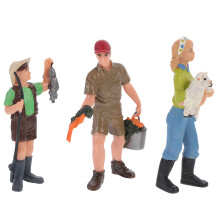 21Pièces Mini Figures Solides Accessoire DIY Micro Paysage Décoration