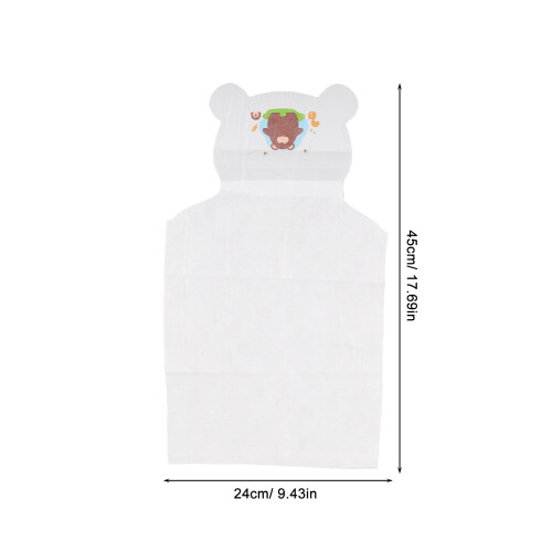 10Pièces Lingettes Doux Absorption Sueur Enfants Crèche 2
