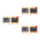 6Pièces Mini Chevalet De Table Stable En Pla Pour Décoration Miniature 9