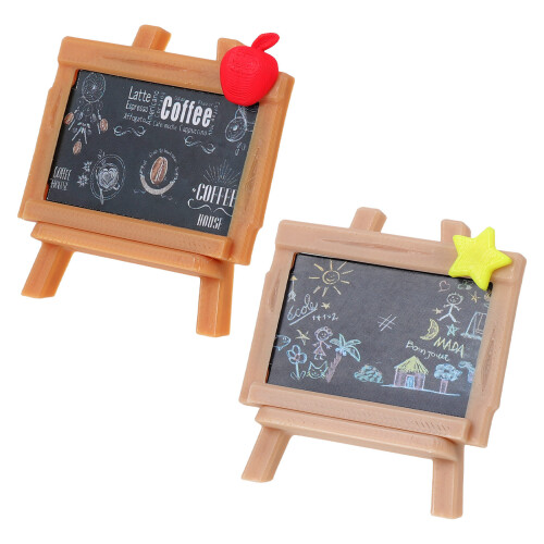 6Pièces Mini Chevalet De Table Stable En Pla Pour Décoration Miniature 2