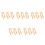 15Pièces Support Pliable Bambou Clair Pour Éventails Décoratifs 10