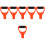 6Pièces Poignées Grip D Plastique Confortables Pour Fourches 5