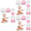 6Ensembles Ensemble Bonnets Et Moufles Bébé Coton 6