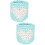 2Pcs Lightweight Cup Protective Covers Sky-Blue Knitted Craft 7