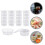 100Pièces Boîtes Jetables Plastique Pour Sauces Condiments 10