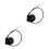 2Pièces Boutons De Résistance Compact Pour De Gym Noir Polyvalent 6
