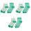6Paires Vertes Saint Patrick Coton Confortables Et Chaudes 4