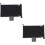 2Ensembles Repose- Noir Polyester Pour Voyage Détente 8