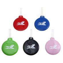 5PiĂšces Ătiquettes Bagages PVC Rondes Couleurs Assorties Pour Valise