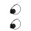 2Pièces Boutons De Résistance Compact Pour De Gym Noir Polyvalent 5