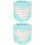 2Pcs Lightweight Cup Protective Covers Sky-Blue Knitted Craft 5