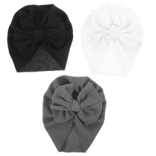 3Pièces Bonnets En Variés Pour Bébé