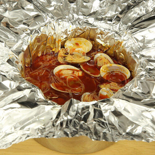 50 Sheets Household Foil Baking Paper Multi-Function Tin Foil 2